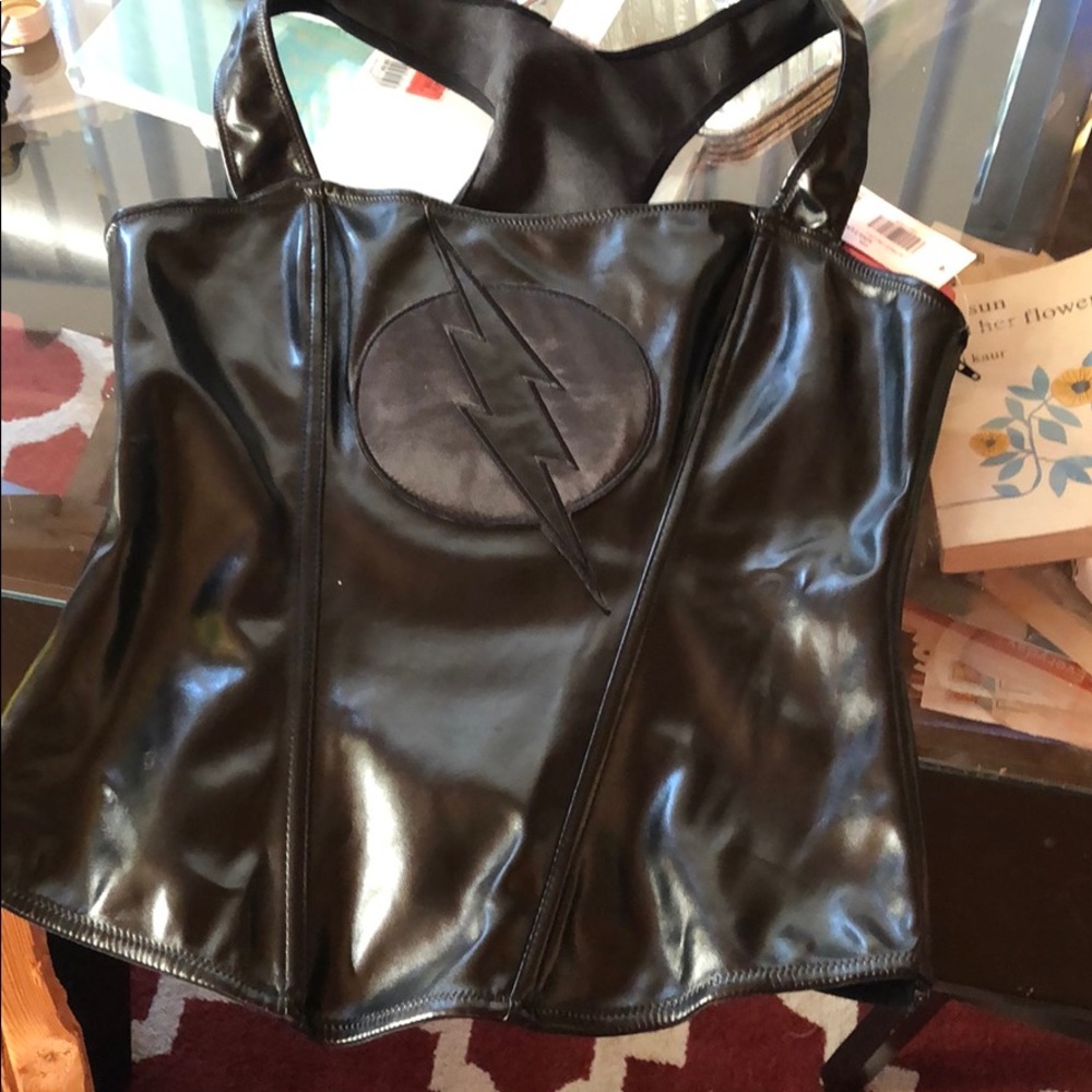 Zip up corset